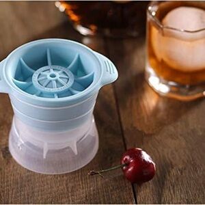 3 Pack of Large Spherical Ice Ball Molds for Drinks
